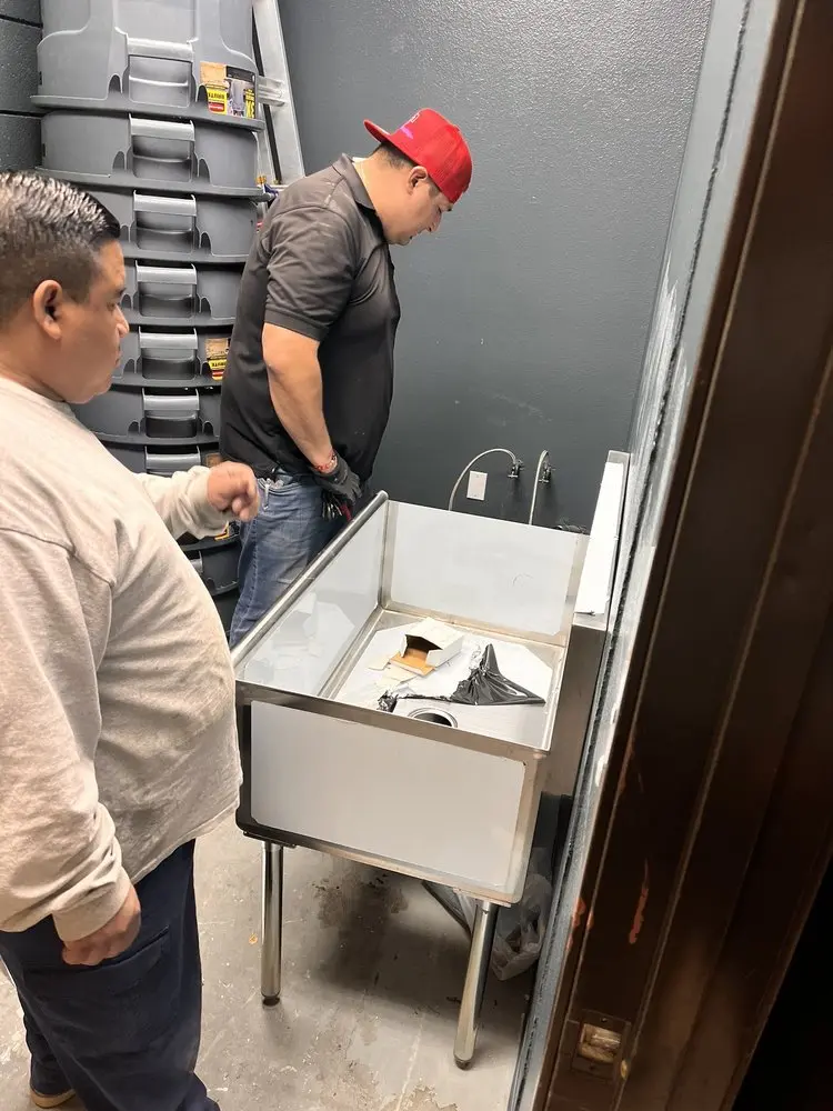 Commercial plumbing and sink installation in Broad Run